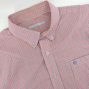 Southern Tide Shirt Mens XL Check Long Sleeve Button Down Casual‎